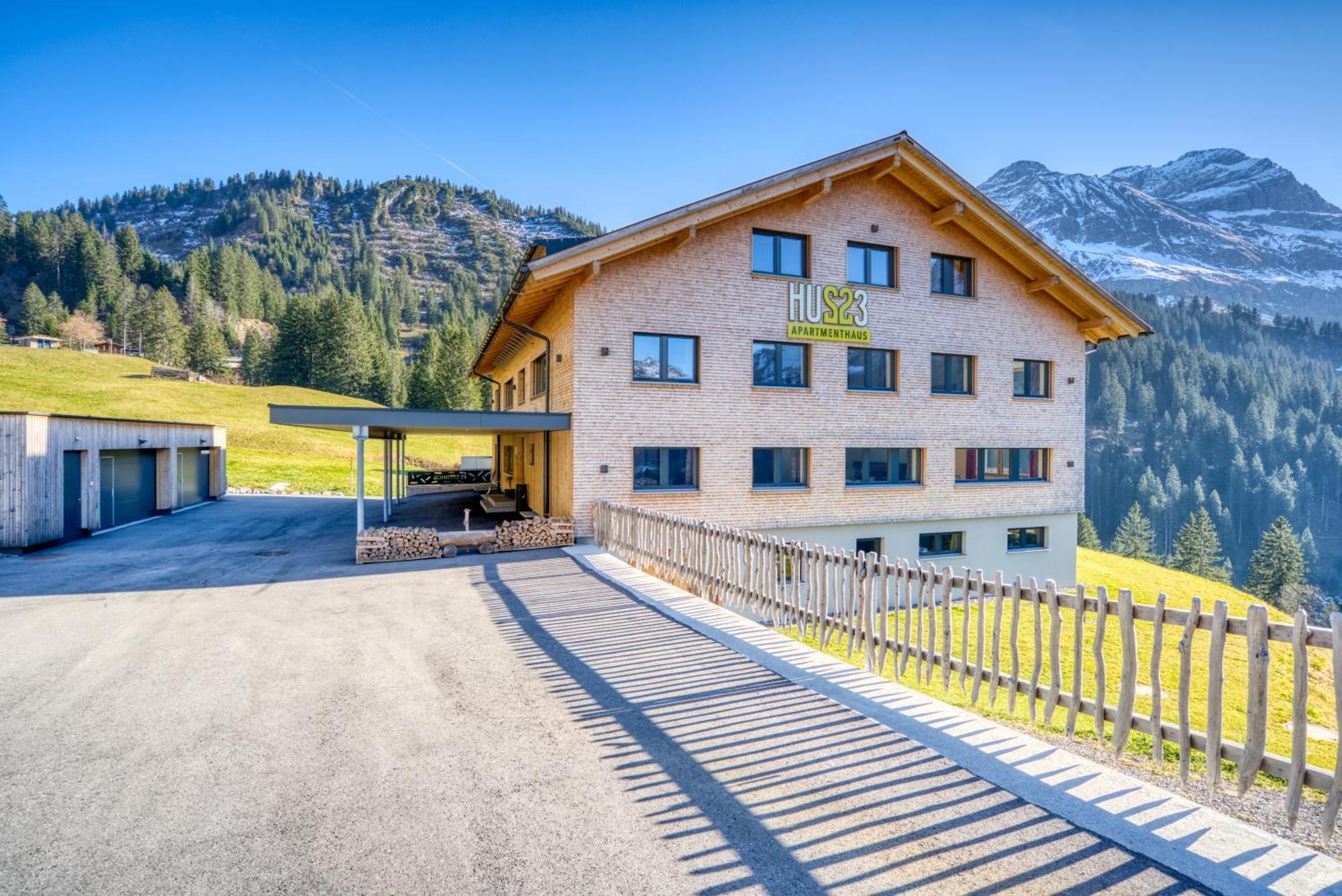 Hus23 With Wellness Lägenhet Schröcken Exteriör bild