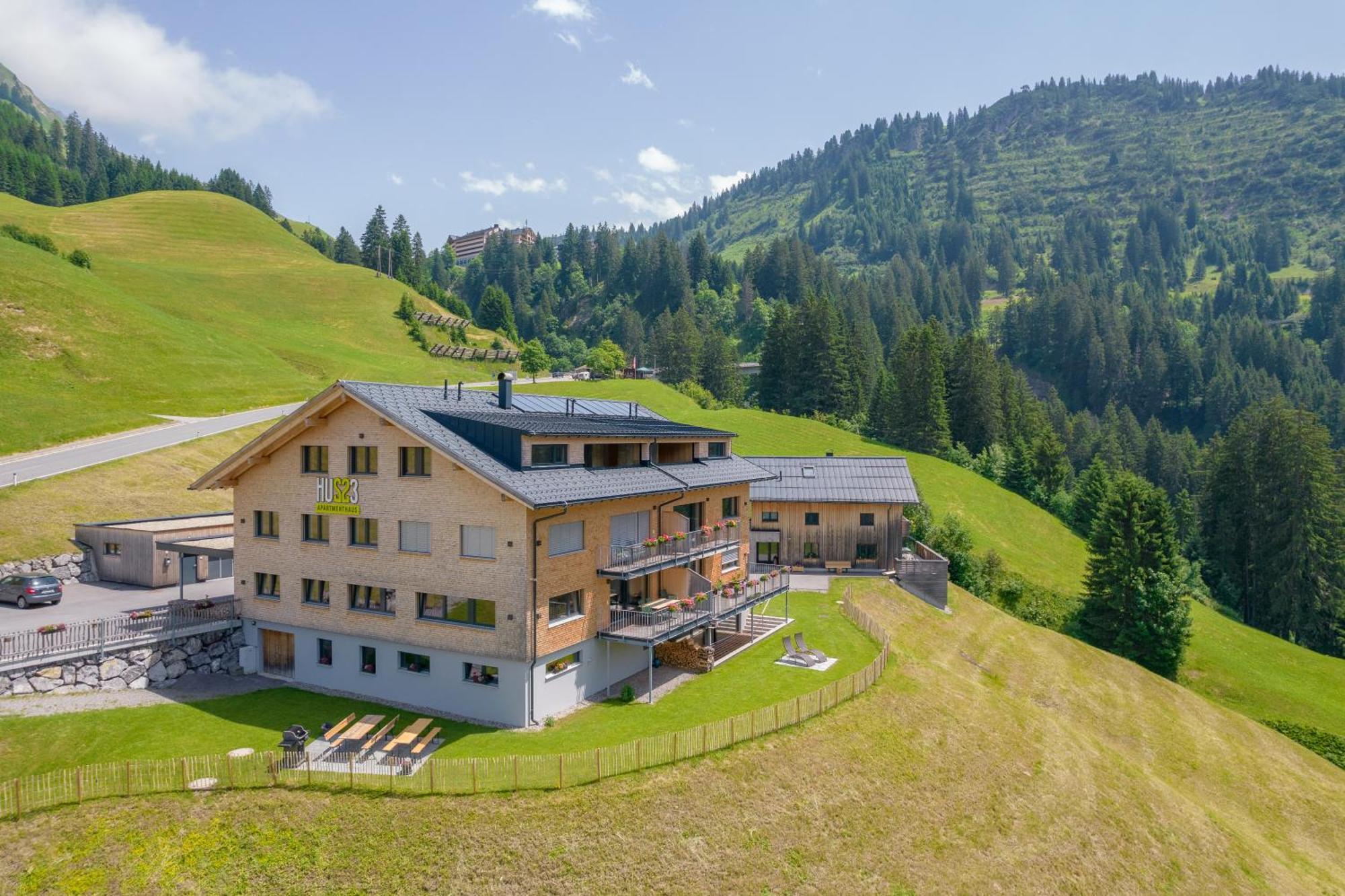 Hus23 With Wellness Lägenhet Schröcken Exteriör bild